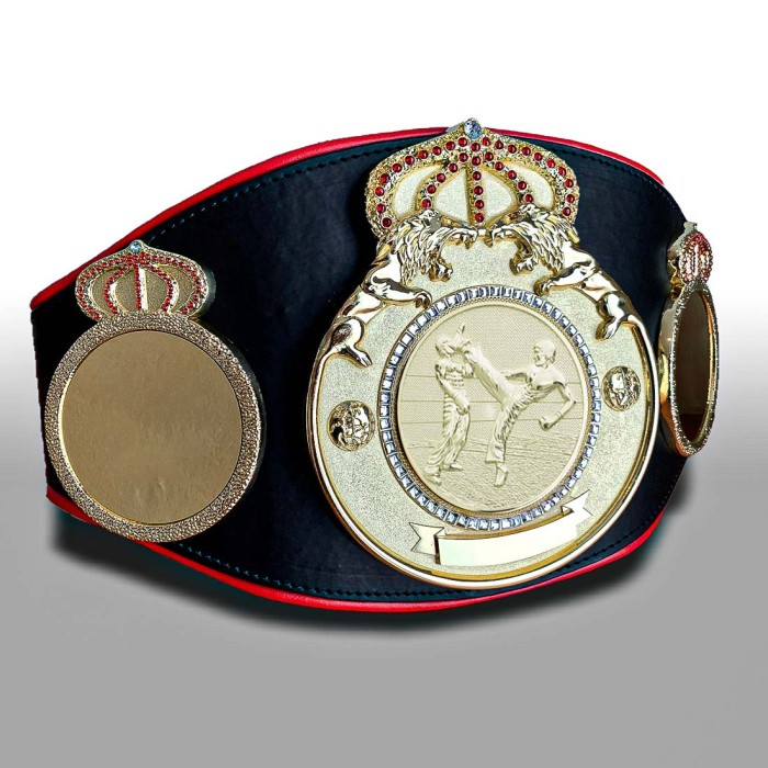 KICKBOXING CHAMPIONSHIP BELT PROLION/G/KBOG - AVAILABLE IN 6+ COLOURS
